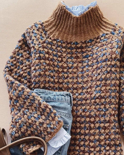 Lazy-Casual Pullover Sweater