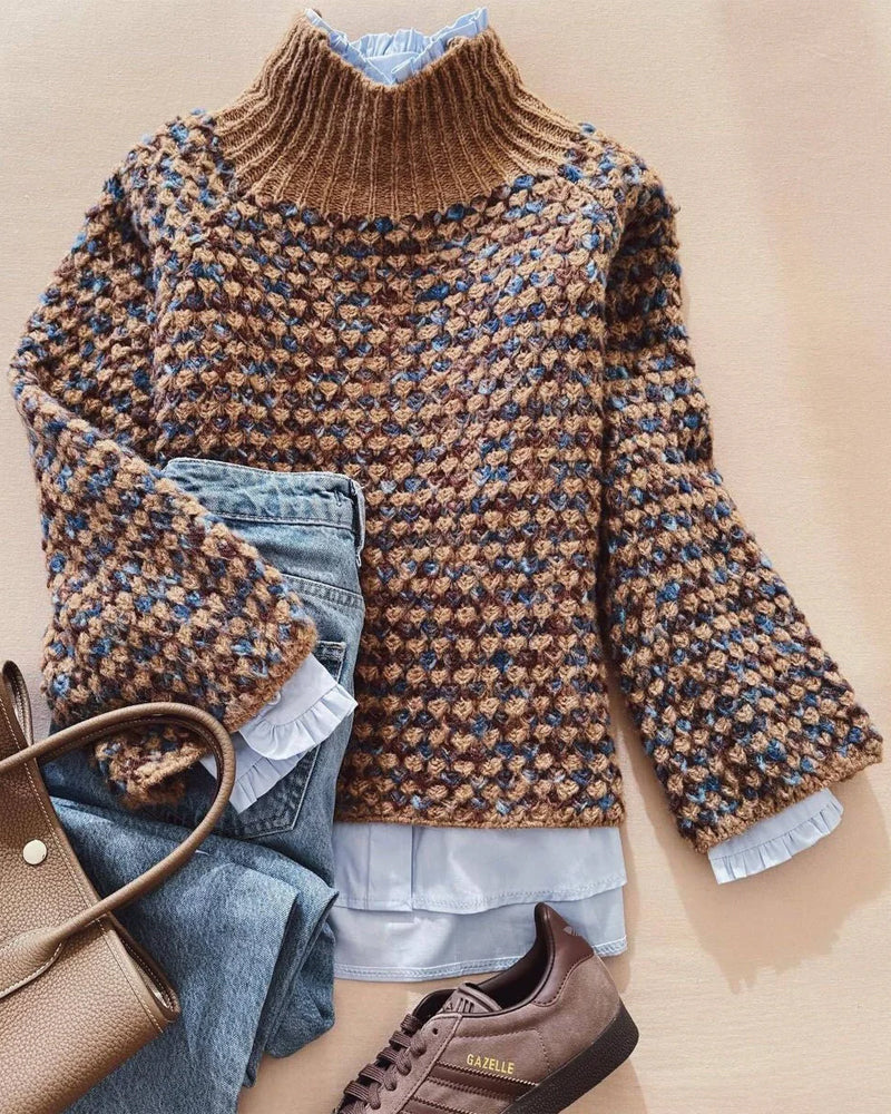 Lazy-Casual Pullover Sweater
