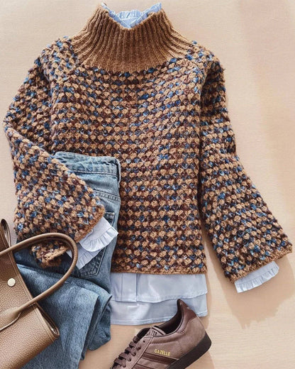 Lazy-Casual Pullover Sweater
